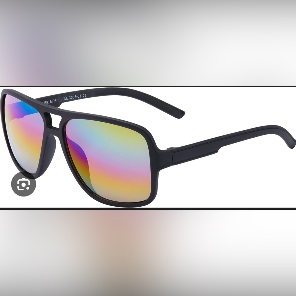 MEC Kaiden Sunglasses Children’s Mirrored Lenses Like New Black